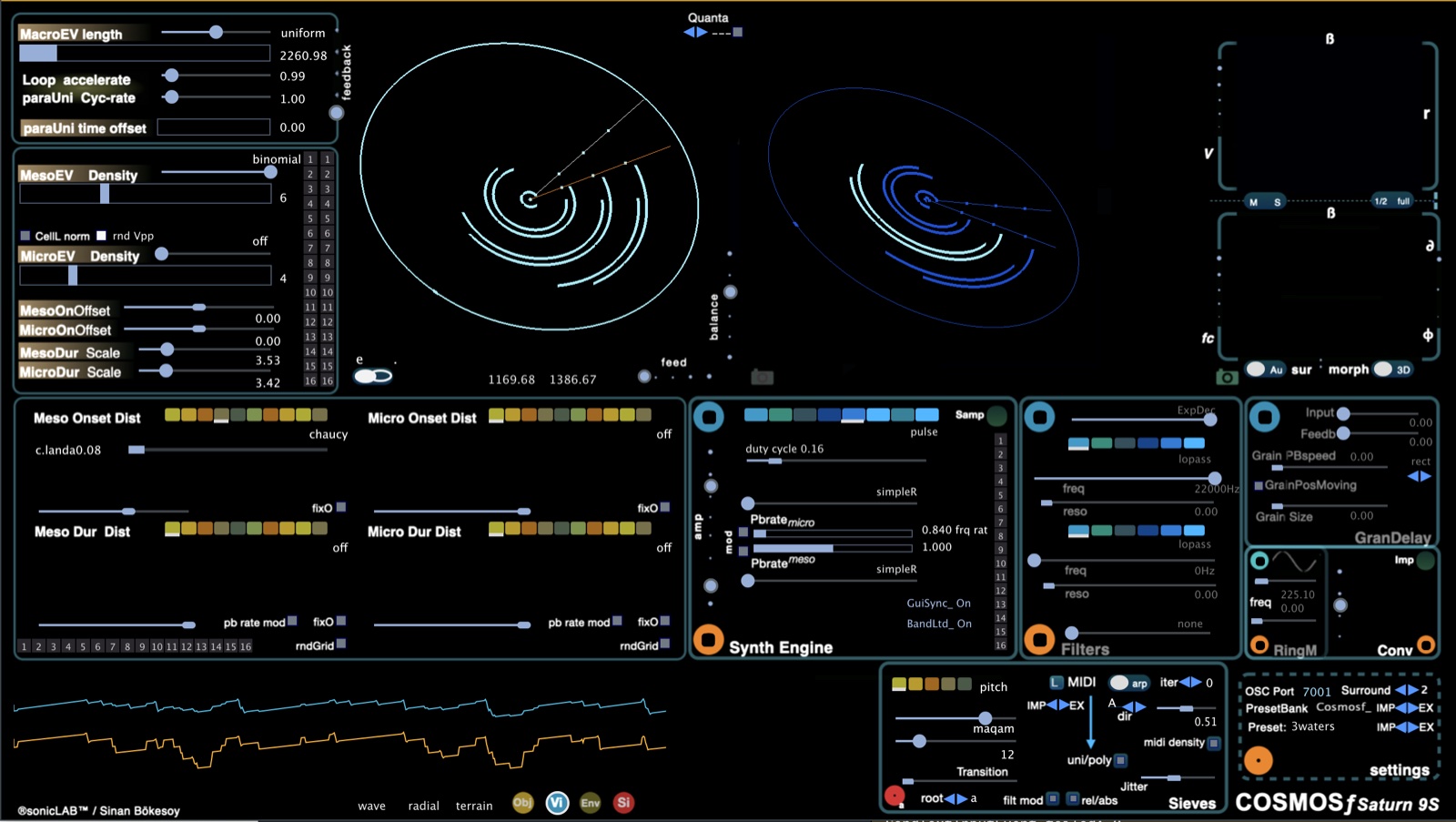 Cosmosf Saturn screenshot