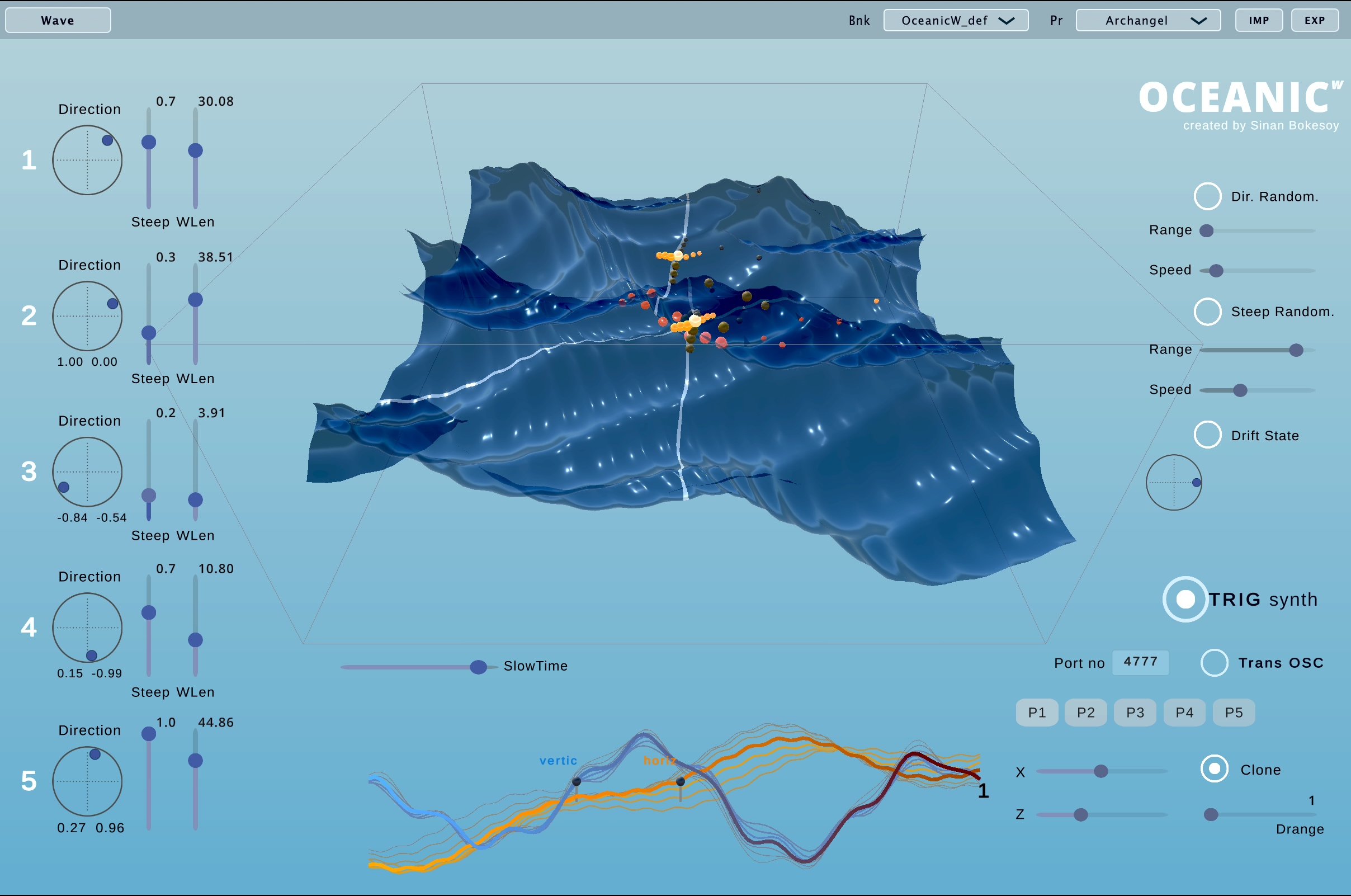 Oceanic screenshot